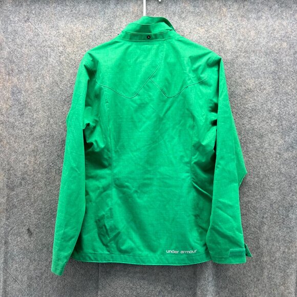 Under Armour Jacket Women Medium Green Infrared Snowboarding UA Storm Full Zip - Picture 2 of 13
